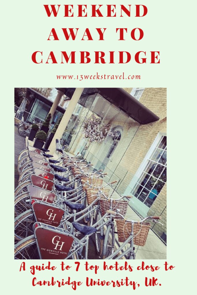 Weekend Away To Cambridge UK