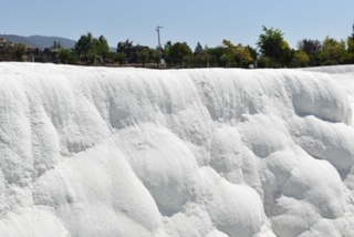 Cotton Castle at the Thermal Pools of Pamukkale