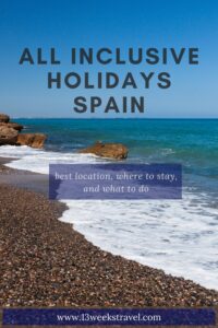 All Inclusive Holidays Spain Pin